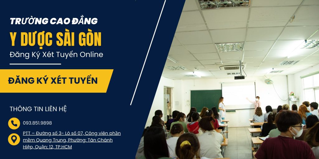 Đăng Ký Xét Tuyển trực tuyến Trường Cao Đẳng Y Dược Sài Gòn