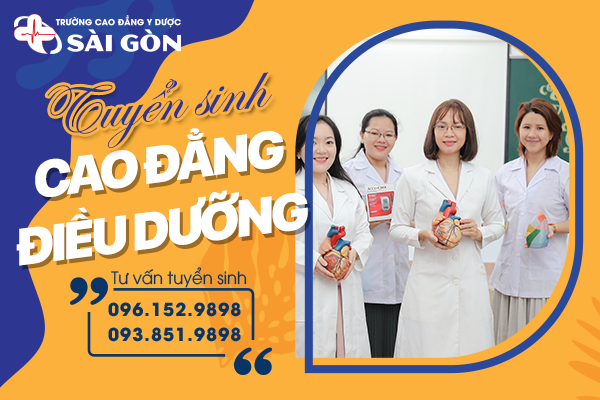 Trường Cao Đẳng Y Dược Sài Gòn tuyển sinh cao đẳng điều dưỡng