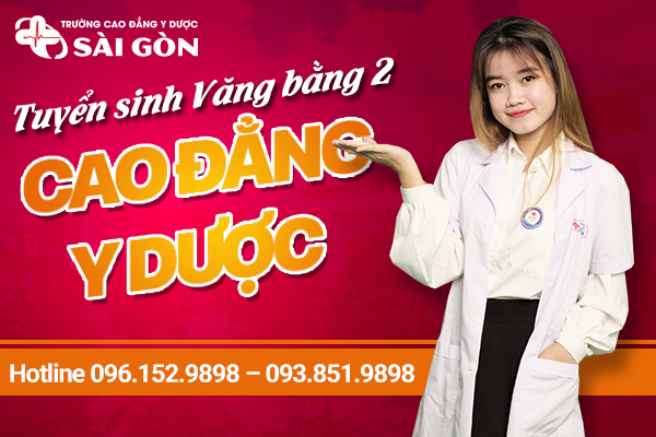 Trường Cao Đẳng Y Dược Sài Gòn tuyển sinh Văn Bằng 2 Cao Đẳng Y Dược