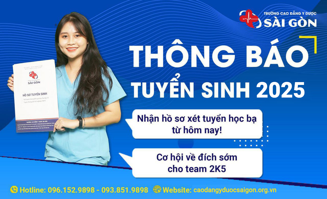 tuyển sinh cao đẳng y dược sài gòn